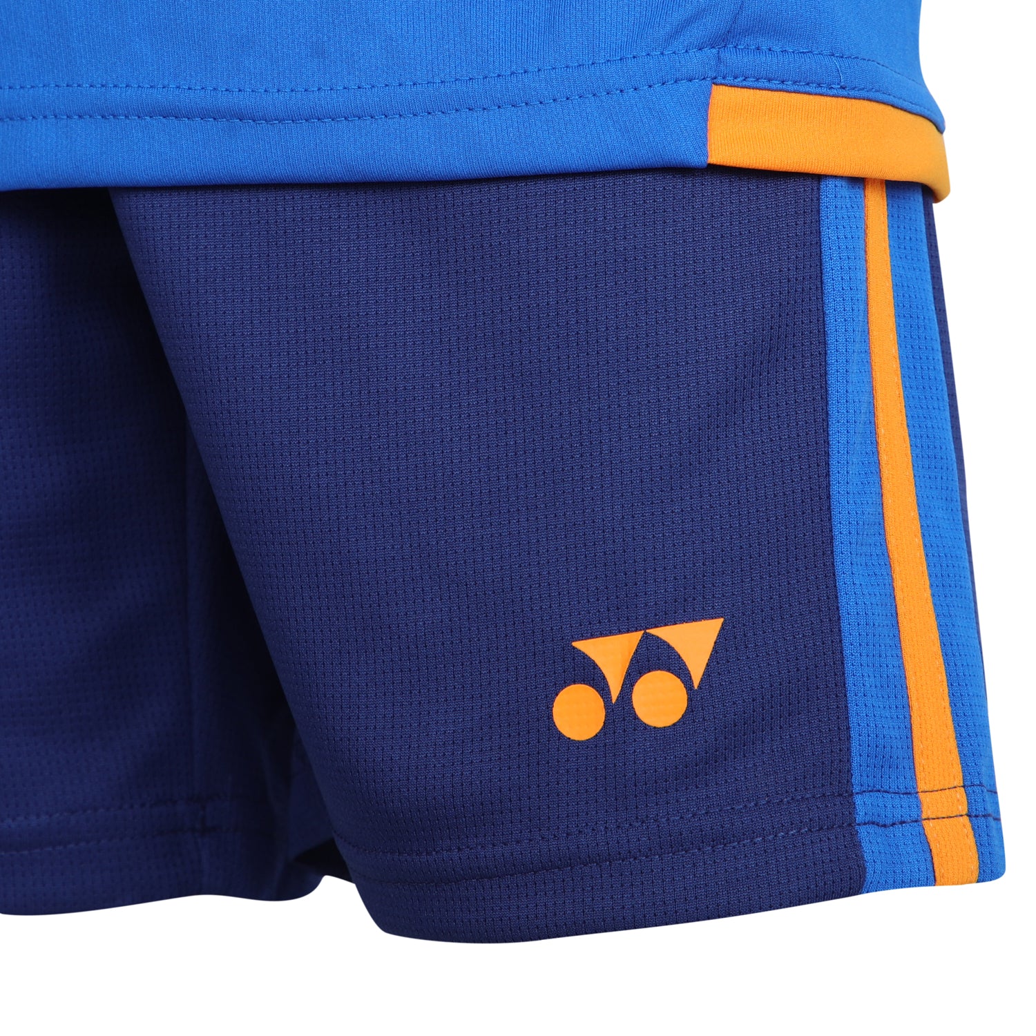 Yonex 1593 Round Neck T-Shirt and Short set for Junior, Princess Blue - Best Price online Prokicksports.com