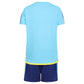 Yonex 1593 Round Neck T-Shirt and Short set for Junior, Blue Atoll - Best Price online Prokicksports.com
