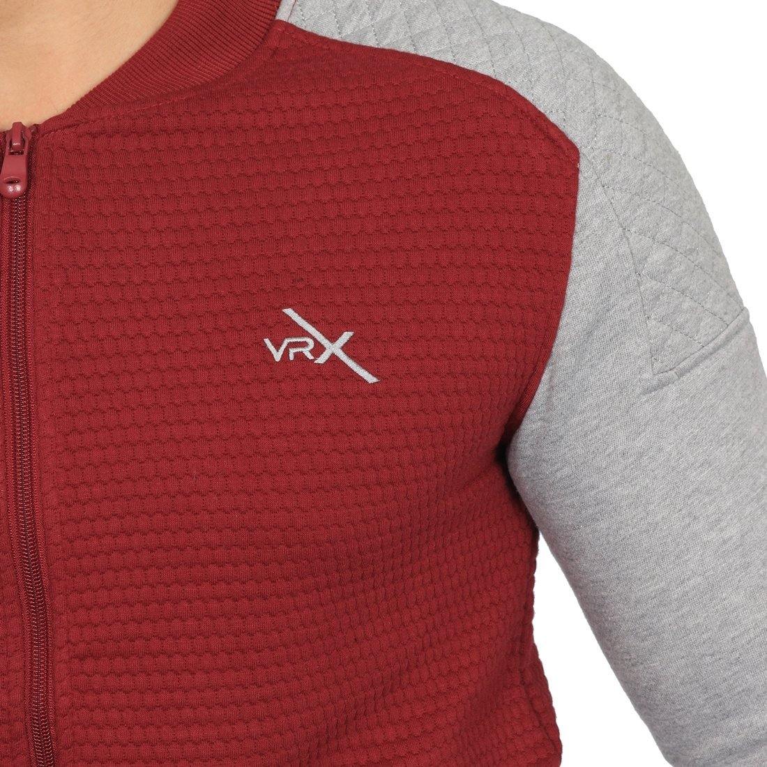 Vector X Fleece-X Track Suit Red-Grey - Best Price online Prokicksports.com