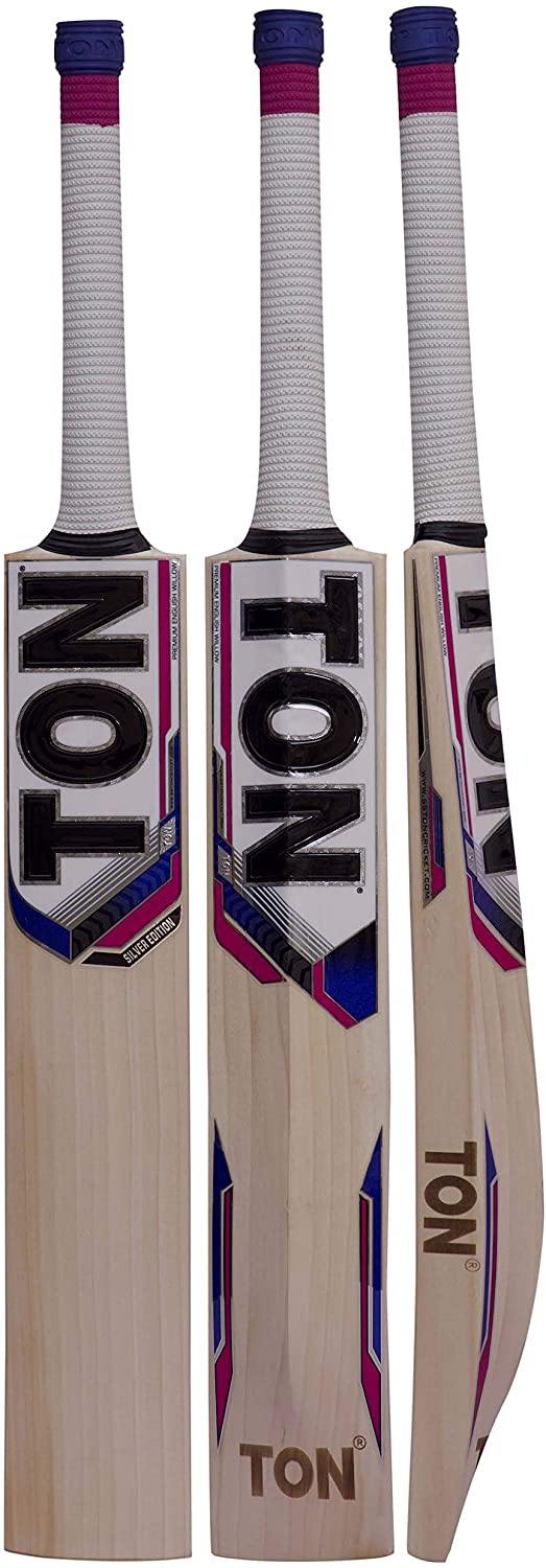 SS TON Silver Edition English Willow Cricket bat - Best Price online Prokicksports.com