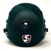 SG BlazeTech Cricket Helmet, Green - Best Price online Prokicksports.com