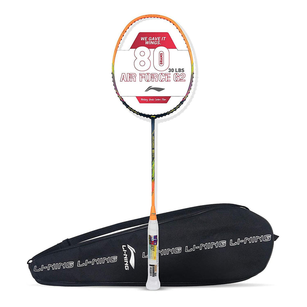 Li-Ning Air Force 80 Lite Carbon Fibre Badminton Racket - Best Price online Prokicksports.com