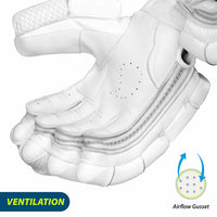 DSC Conder Pro RH Batting Gloves , White - Best Price online Prokicksports.com