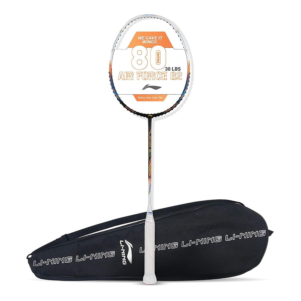 Li-Ning Air Force 80 Lite Carbon Fibre Badminton Racket - Best Price online Prokicksports.com