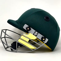 SG BlazeTech Cricket Helmet, Green - Best Price online Prokicksports.com