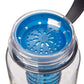 Reebok Tritan Infuser Water Bottle, 650 ML - Blue - Best Price online Prokicksports.com