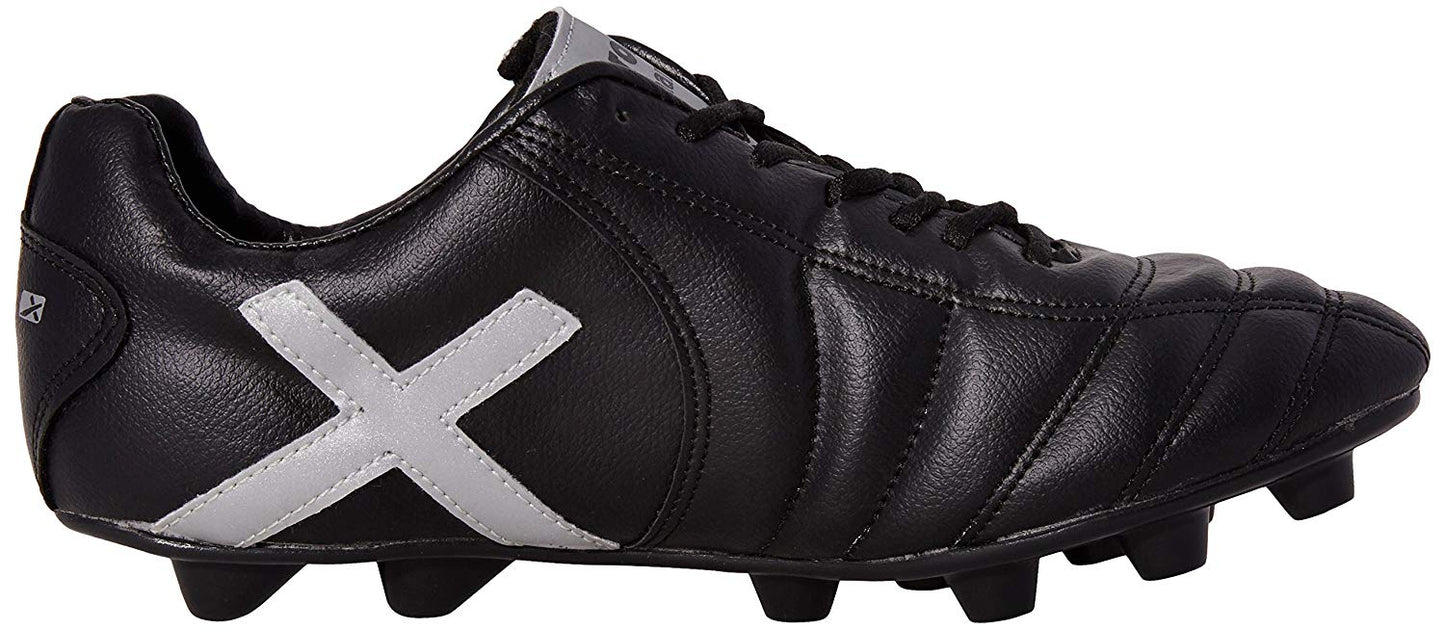 Vector X Dynamic Football Shoes (Black/Silver) - Best Price online Prokicksports.com