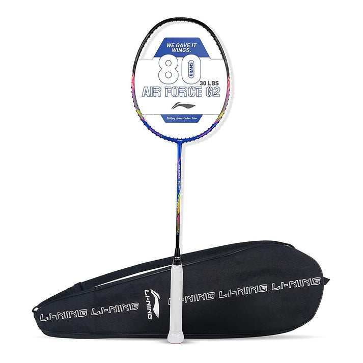 Li-Ning Air Force 80 Lite Carbon Fibre Badminton Racket - Best Price online Prokicksports.com
