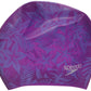 Speedo Long Hair Printed Cap (Pink/Purple) - Best Price online Prokicksports.com