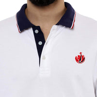 Prokick Men's Polo T-Shirt, White - Best Price online Prokicksports.com