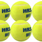 HRS Hit Cricket Tennis Ball - Light Weight, Yellow (Pack of 6) - Best Price online Prokicksports.com