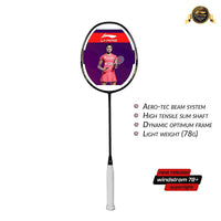 Li-Ning Windstorm 78 Plus Badminton Racquet - Best Price online Prokicksports.com