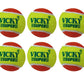 Vicky Cricket Tennis Ball - Super (Heavy), Double Colour - Best Price online Prokicksports.com