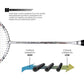 Li-Ning Super Series 2020 - (Strung) Graphite Badminton Racquet - White/Gold - Best Price online Prokicksports.com