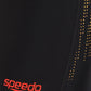Speedo Male Swimwear Placement Panel Jammer (Black/Lava Red/Mango) - Best Price online Prokicksports.com
