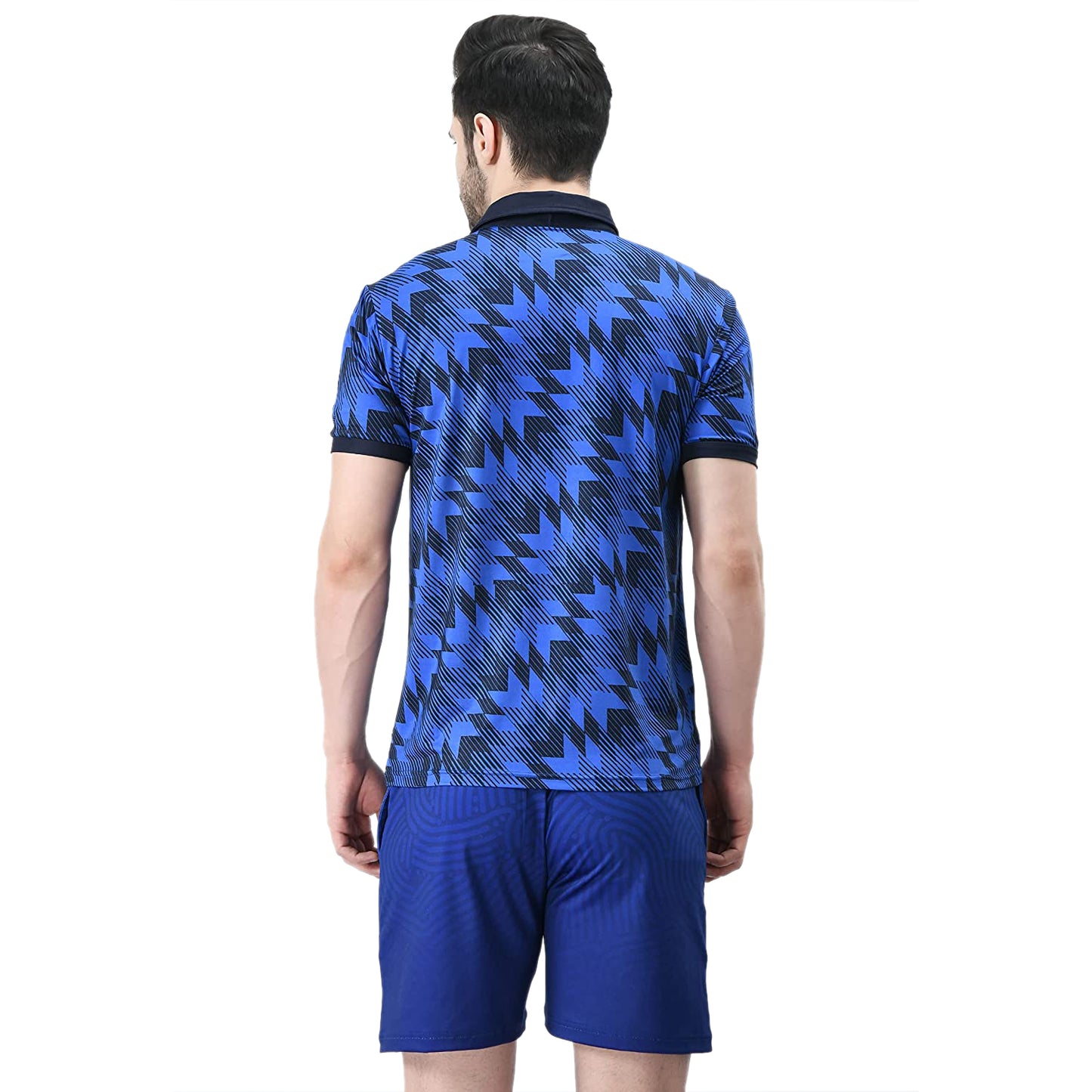 Playr Icc T20 Men's Regular Fit T-Shirt, Royal Blue - Best Price online Prokicksports.com