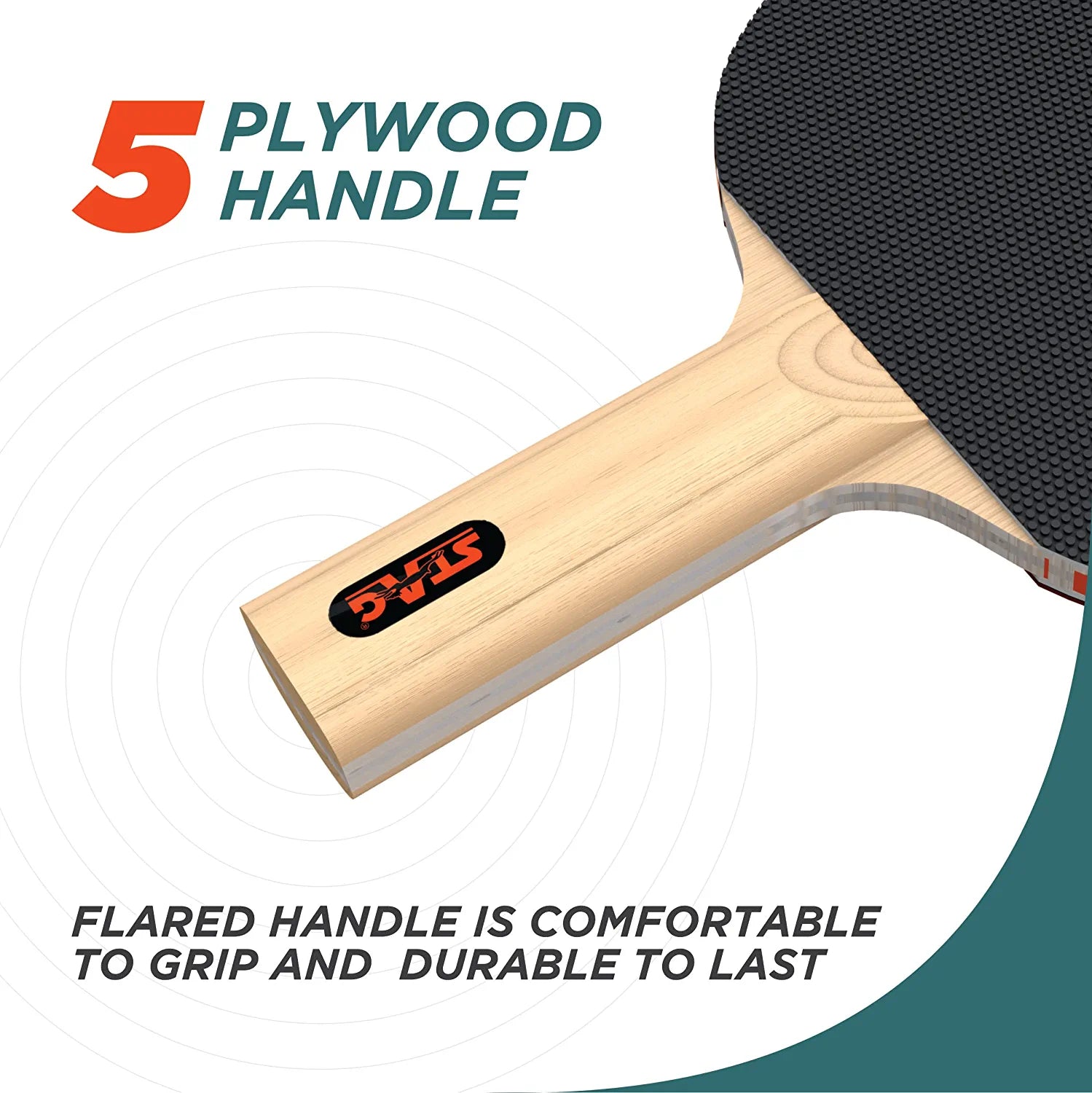 Stag 1 Star Table Tennis Play Set 2 Bats and 3 Balls Prokicksports