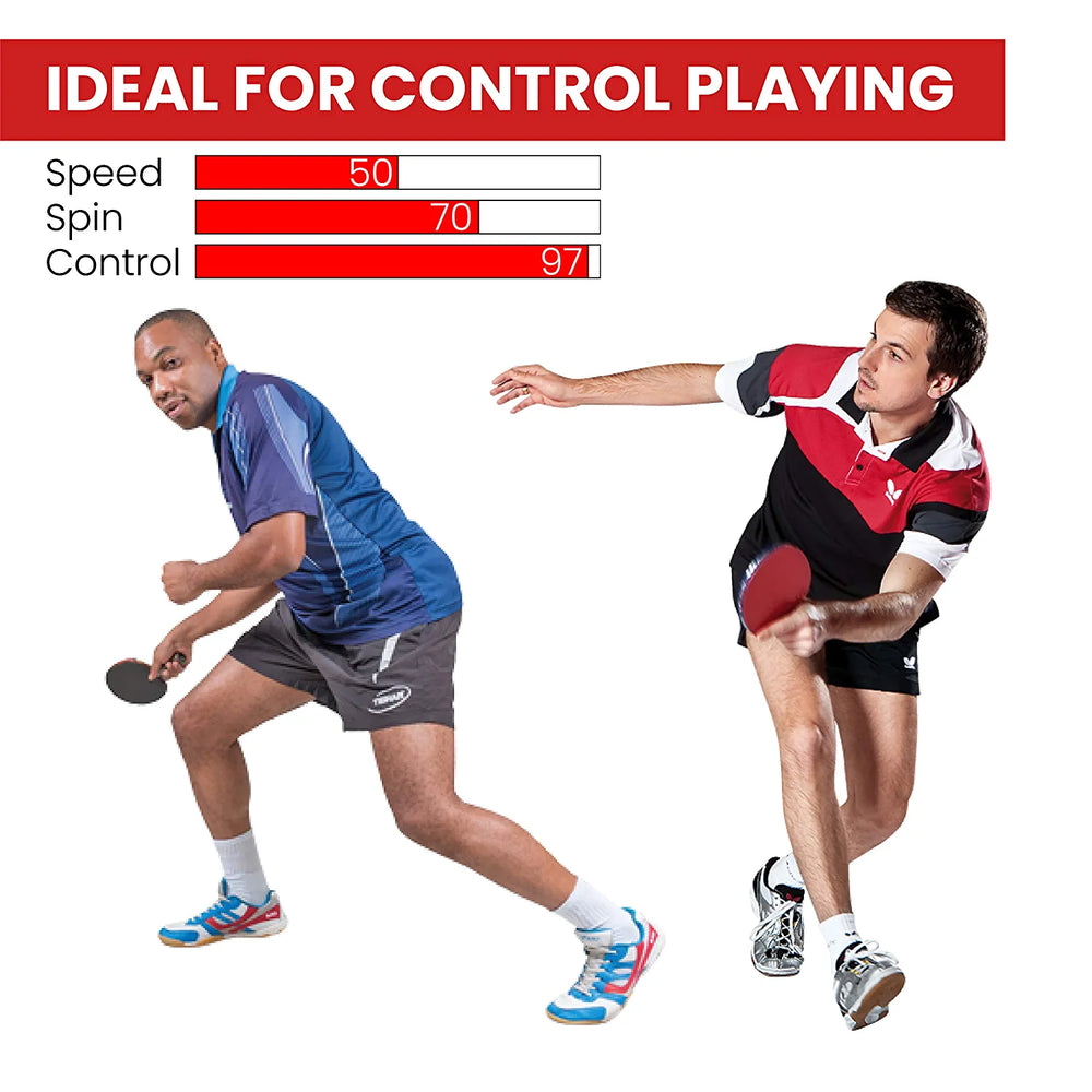 Stag 1 Star Table Tennis Racket - Red/Black - Best Price online Prokicksports.com