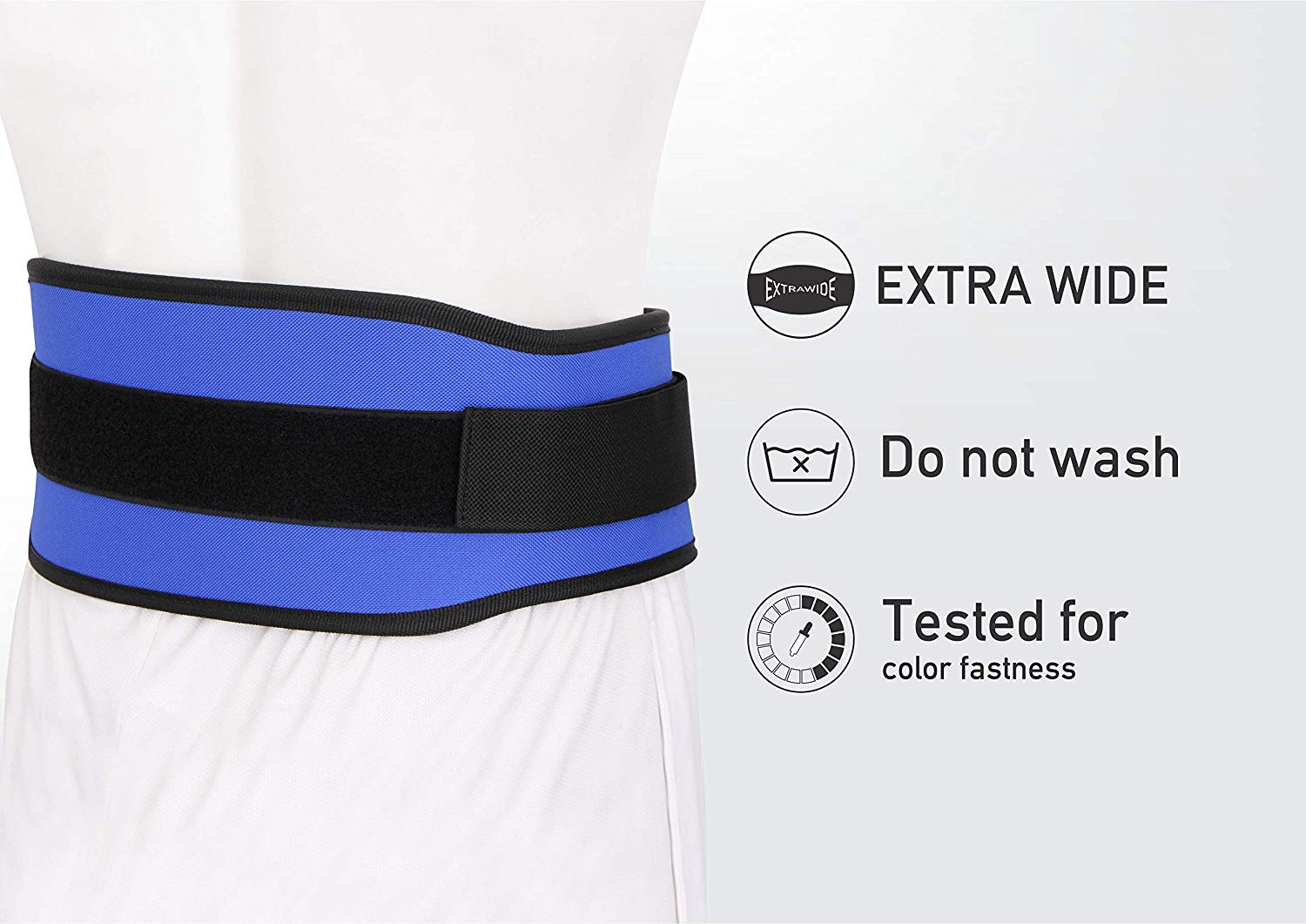 Nivia Eva Weight Lifting Gym Belt, 42-inch - Best Price online Prokicksports.com