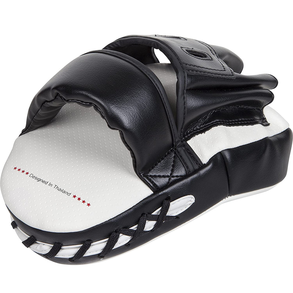 Venum Light Focus Mitts (Pair) - White/Black - Best Price online Prokicksports.com