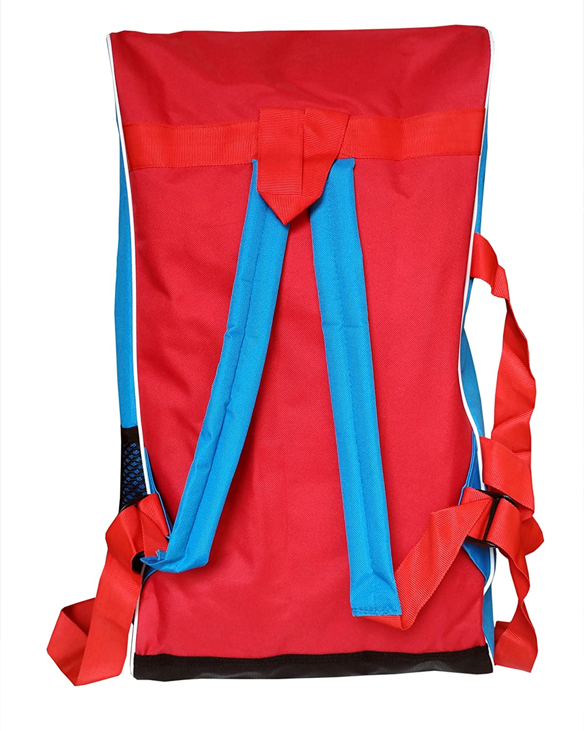 Prokick Sports Carrier Multi Utility Sports Bag - Ideal for kids (Red/Sky Blue) - Best Price online Prokicksports.com