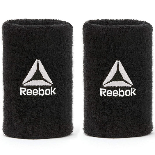 Reebok Sports Wristband, Long - Black - Best Price online Prokicksports.com