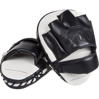 Venum Light Focus Mitts (Pair) - White/Black - Best Price online Prokicksports.com