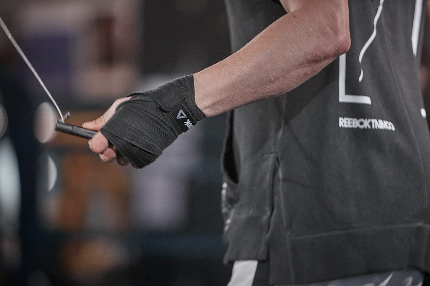 Reebok RSCB-11155BK Hand Wraps (Black) - Best Price online Prokicksports.com