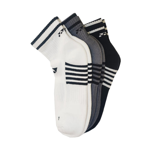 Yonex SKS SIS 2161A Ankle Socks, 3 Pairs - Best Price online Prokicksports.com