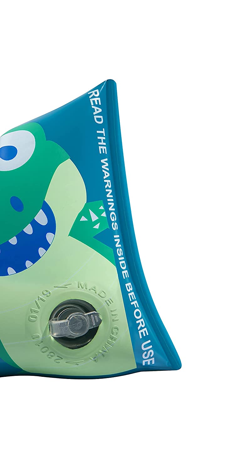 Speedo Croc Printed Armbands For Tots (Size: 2-6Y,Color: Green/Blue) - Best Price online Prokicksports.com