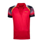Li-Ning APLR291 Polo Neck Badminton Tshirt, Red - Best Price online Prokicksports.com