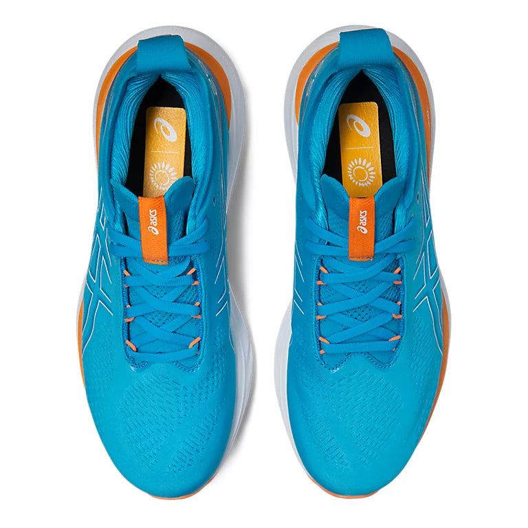 Asics gel nimbus 11 femme cyan on sale