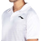 Li-Ning Badminton Polo Neck Tshirt, White - Best Price online Prokicksports.com