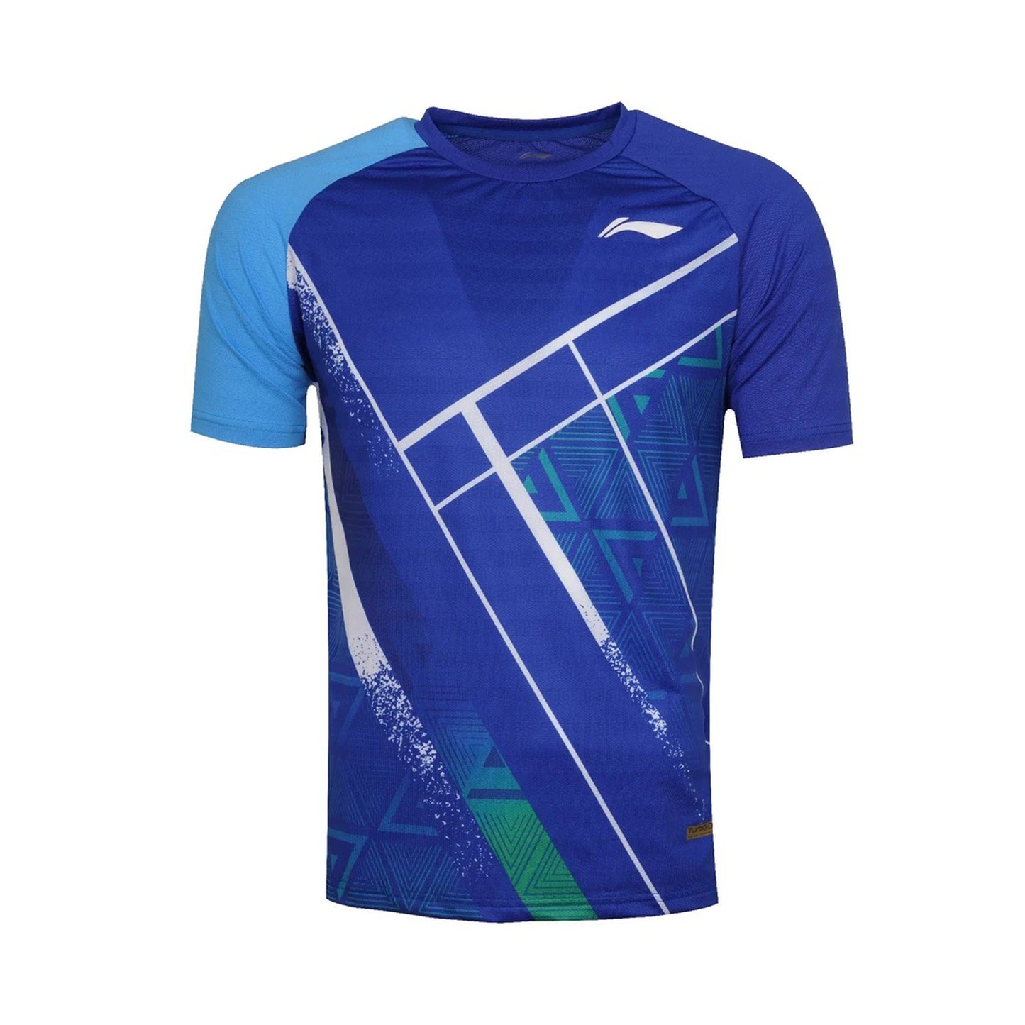 Li-Ning ATSSA01 Round Neck Badminton Tshirt, Navy – Prokicksports