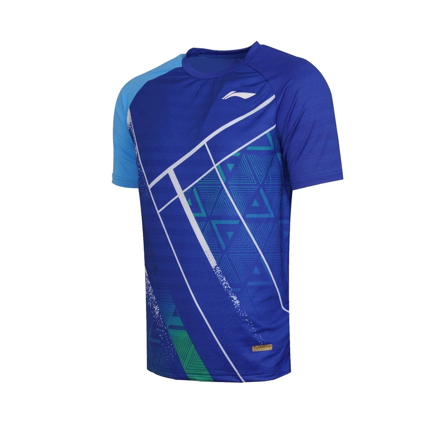 Li-Ning ATSSA01 Round Neck Badminton Tshirt, Navy - Best Price online Prokicksports.com