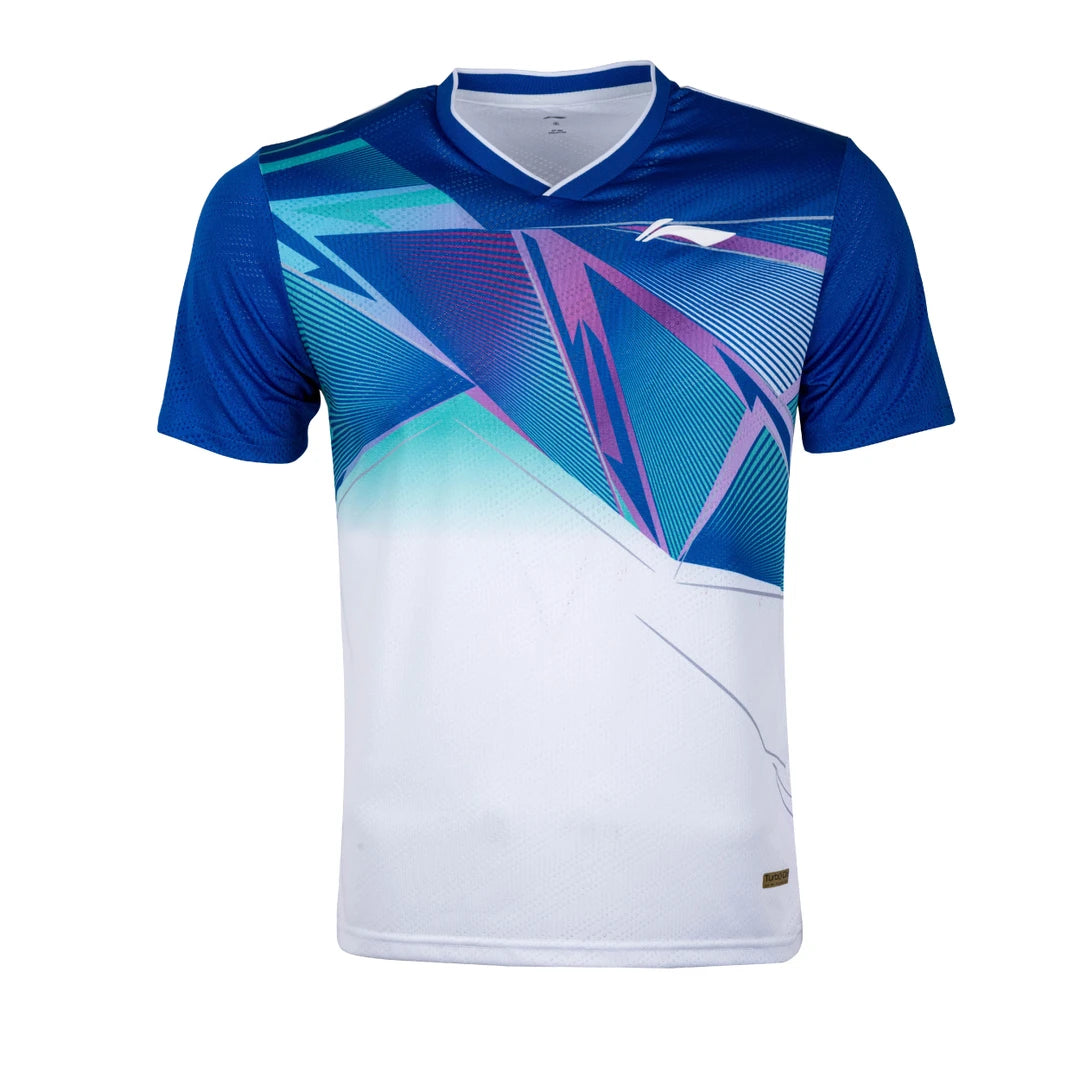 Li-Ning ATSSD47 V-Neck Badminton T-Shirt - Best Price online Prokicksports.com