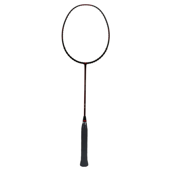Li-Ning XIPHOS X1 Badminton Racquet – G5 Grip, 87g, Unstrung, Lightweight & Powerful Smash Control (Black/Red) for Professional & Advanced Players