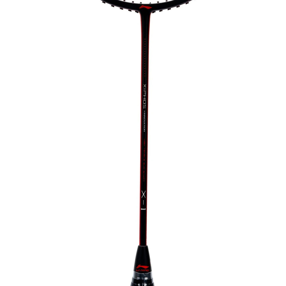 Li-Ning XIPHOS X1 Badminton Racquet – G5 Grip, 87g, Unstrung, Lightweight & Powerful Smash Control (Black/Red) for Professional & Advanced Players - Best Price online Prokicksports.com