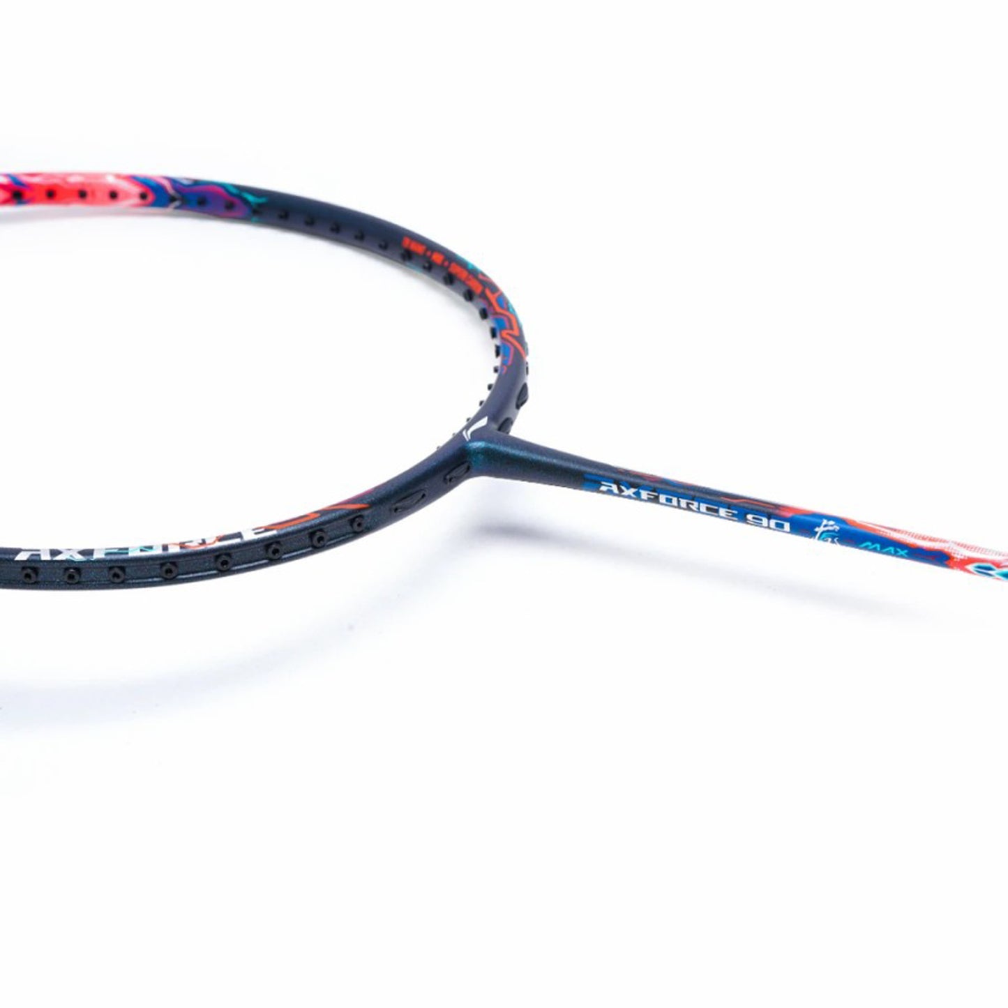 Li-Ning AXForce 90 Unstrung Badminton Racquet, Navy/Red - Best Price online Prokicksports.com
