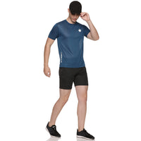 Prokick Plain Half Sleeves Badminton T-Shirt - Best Price online Prokicksports.com