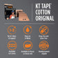 Li-Ning KT Tape Original Kinesiology Therapeutic Supporter 20 Strips (5cm X 5cm) - Black - Best Price online Prokicksports.com