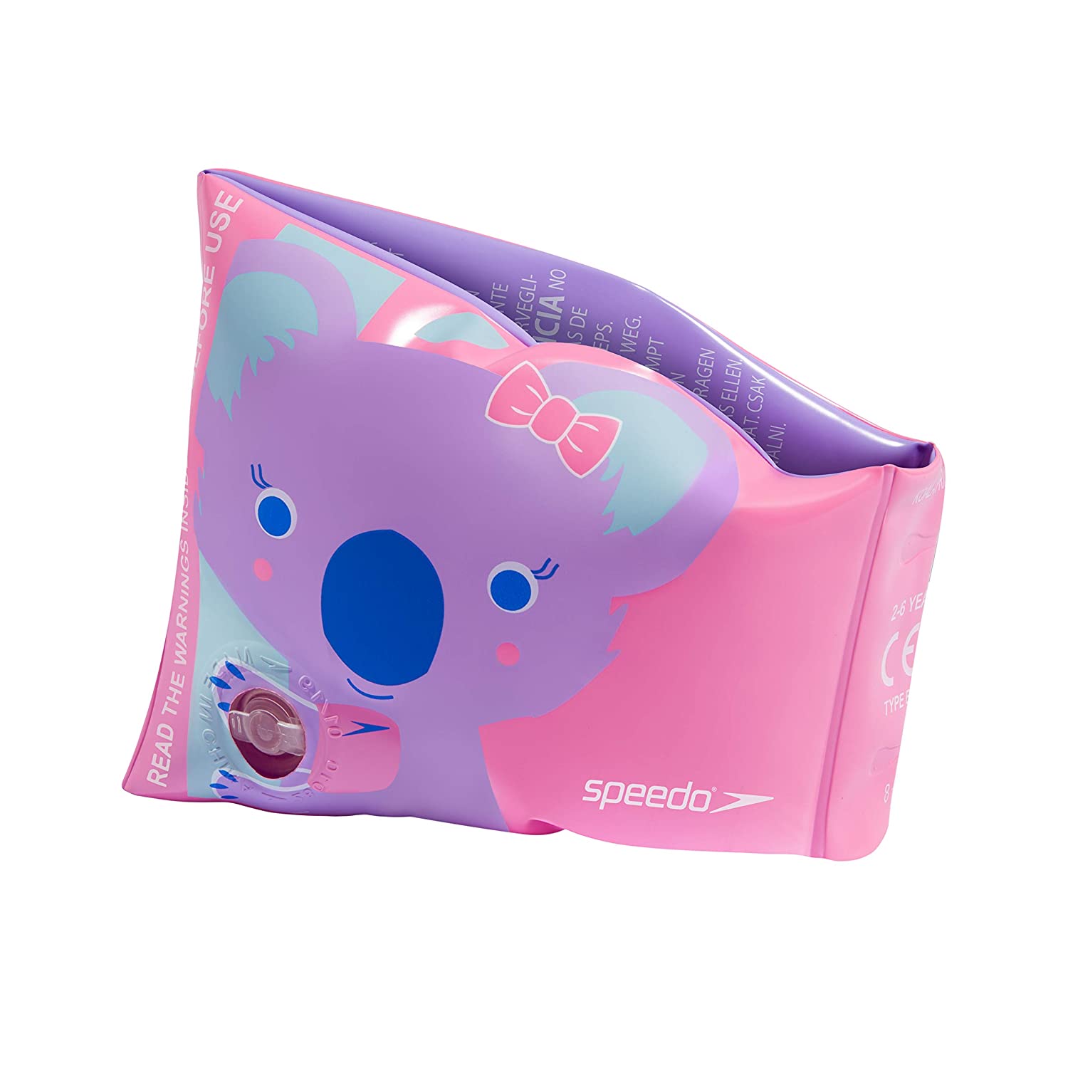 Speedo Koala Printed Armbands For Tots (Size: 2-6Y,Color: Pink/Purple) - Best Price online Prokicksports.com