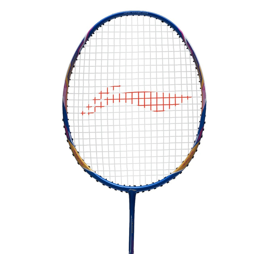 Li-Ning Tectonic 3 R-Series Strung Badminton Racket, Blue/Gold/Pink (5UIG6) - Best Price online Prokicksports.com