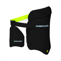 Moonwalkr Right Hand Combo Thigh Guard 2.0 - Black - Best Price online Prokicksports.com