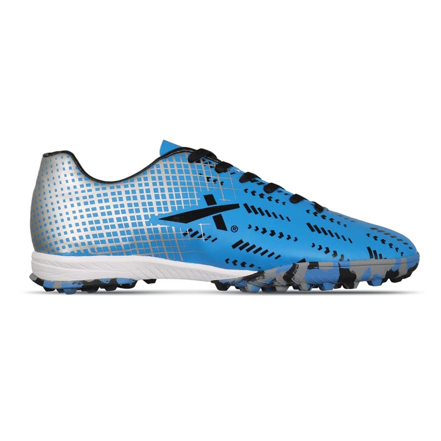 Vector X Royal+ Football Sports Shoe, Blue/Silver/Black - Best Price online Prokicksports.com