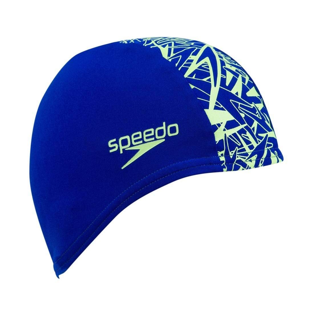 Speedo 808772C776 Nylon Endurance Cap, 1SZ (Chroma Blue/Bright Zest) - Best Price online Prokicksports.com