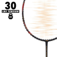 Li-Ning Super Series SS900 Strung Badminton Racquet - Black/Red - Best Price online Prokicksports.com