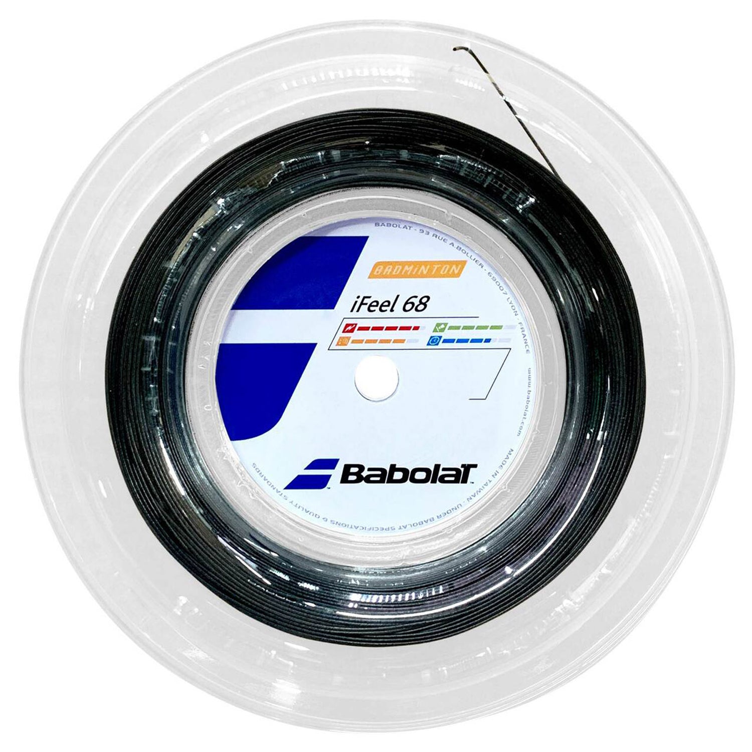 Babolat I Feel 68 Badminton String Reel (200M) - Best Price online Prokicksports.com