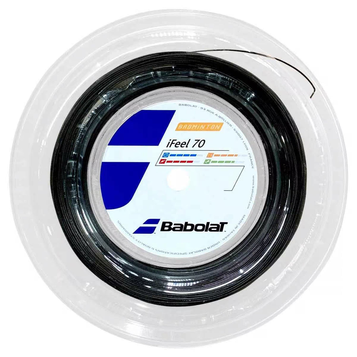 Babolat I Feel 70 Badminton String Reel, 200M - Best Price online Prokicksports.com