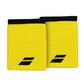 Babolat Logo Jumbo Wristband, Yellow/Black - Best Price online Prokicksports.com